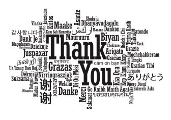 Image: Multi-language Thank You