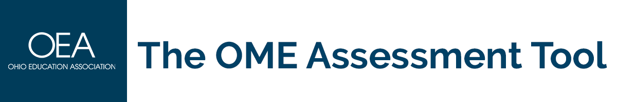 image: OME Assessment tool header