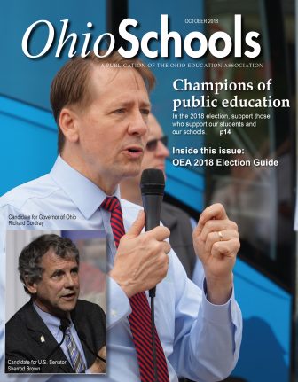 October 2018 Ohio Schools Magazine Cover
