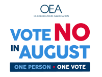 Vote NO in August - One Person, One Vote