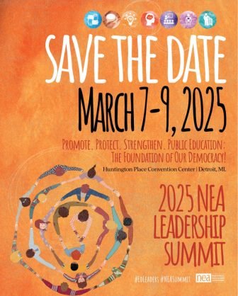 image: 2025 NEA Leadership Summit graphic