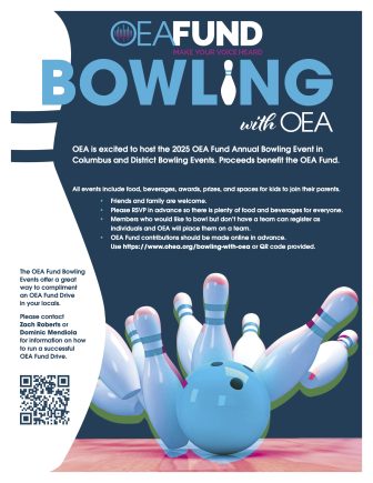 OEA Fund 2025 Bowling with OEA Flyer