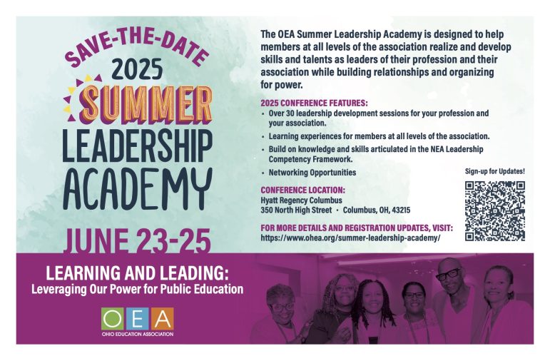 image: OEA 2025 Summer Leadership flyer