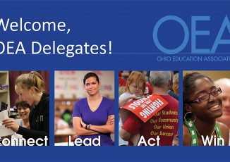 Ohio Education Association’s Spring 2018 Representative Assembly — Friday May 11, 2018, Morning Program